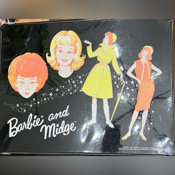 Vintage 1964 Barbie and Midge Carrying Case - Picture 1 of 10